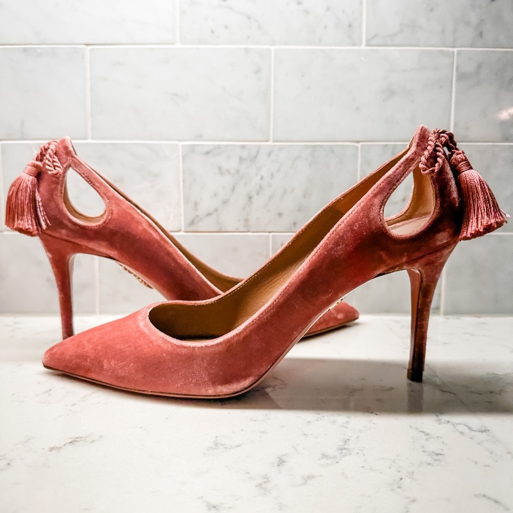 AQUAZZURA FOREVER MARILYN 85 SZ 38.5